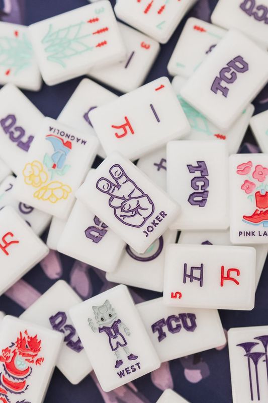 TCU MAHJONG TILES