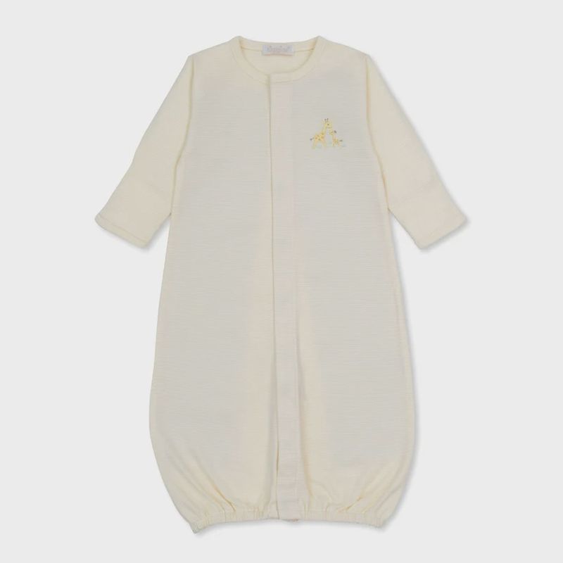 PREMIER GIRAFFE LOVE CONVERTER GOWN NB