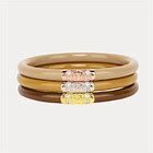 THREE KINGS ALL WEATHER ORO BANGLE MEDIUM