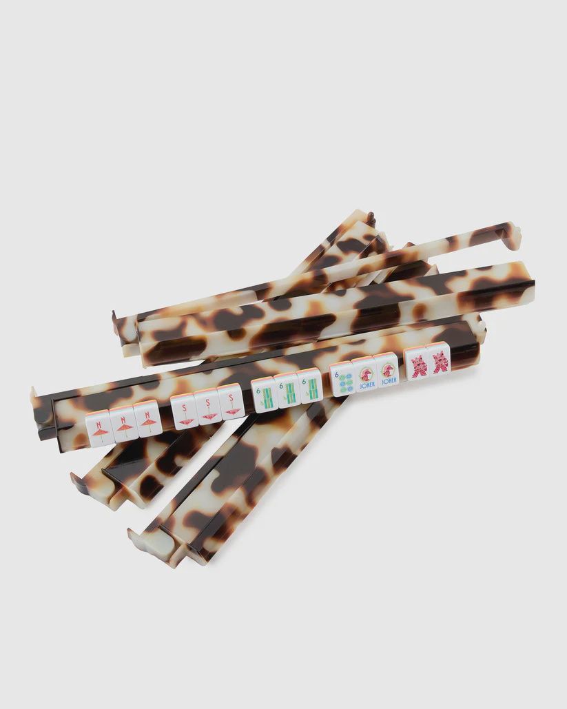 BLOND TORTOISE RACK AND PUSHER
