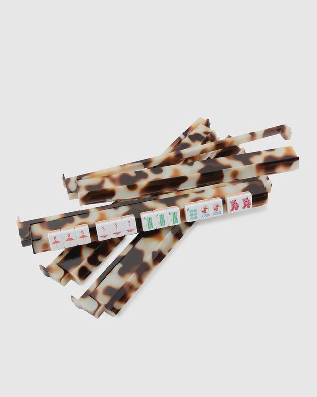 BLOND TORTOISE RACK AND PUSHER