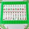 GRINCH GREEN MAHJONG TILES, MAT &amp; SHUFFLER
