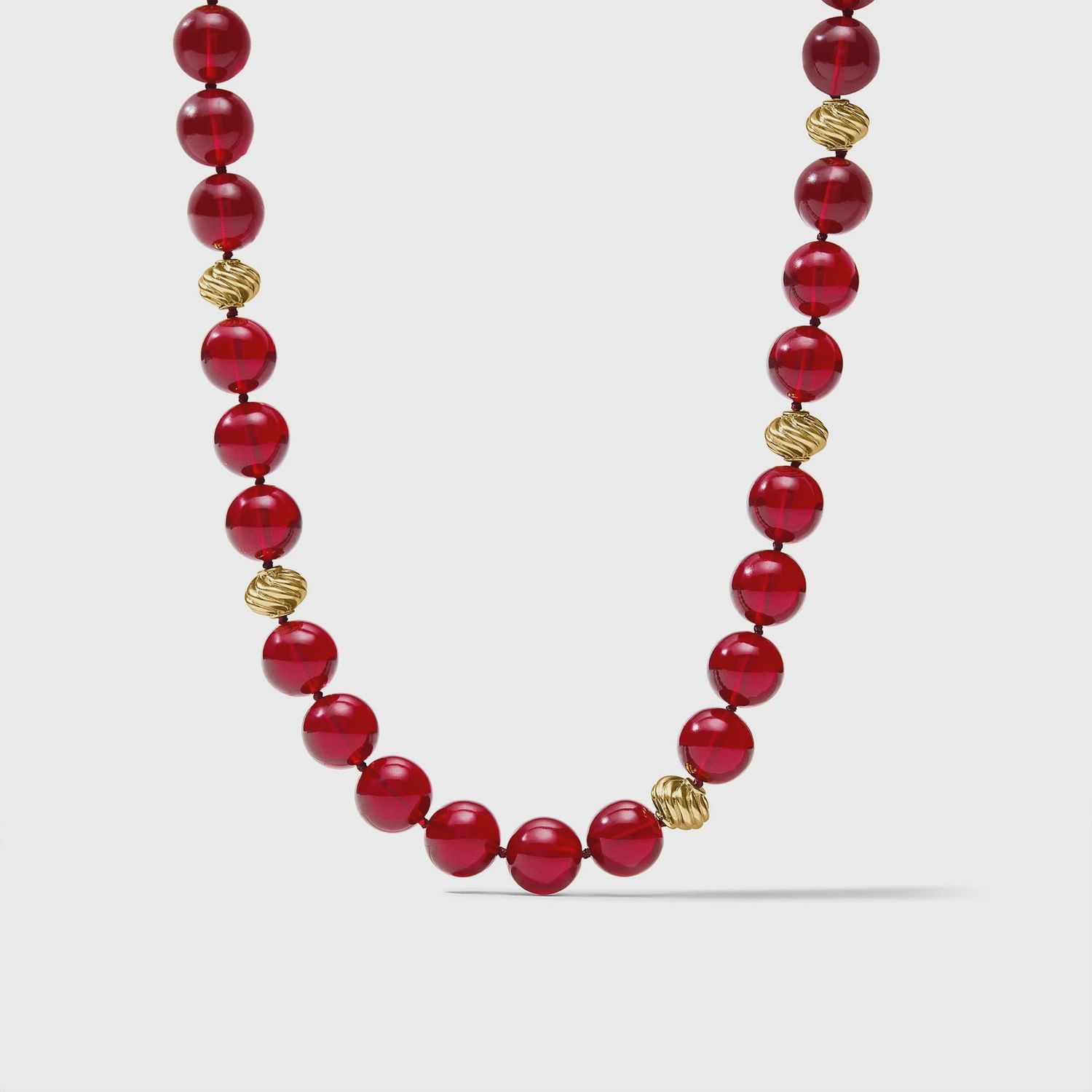 RAVELLO 5-IN-1 NECKLACE CRANBERRY