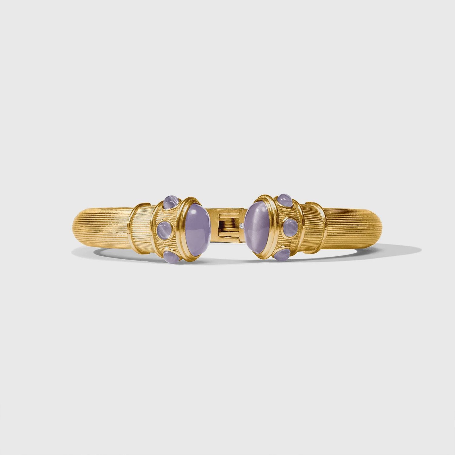 COBBLESTONE DEMI CUFF - BLUE CAT'S EYE