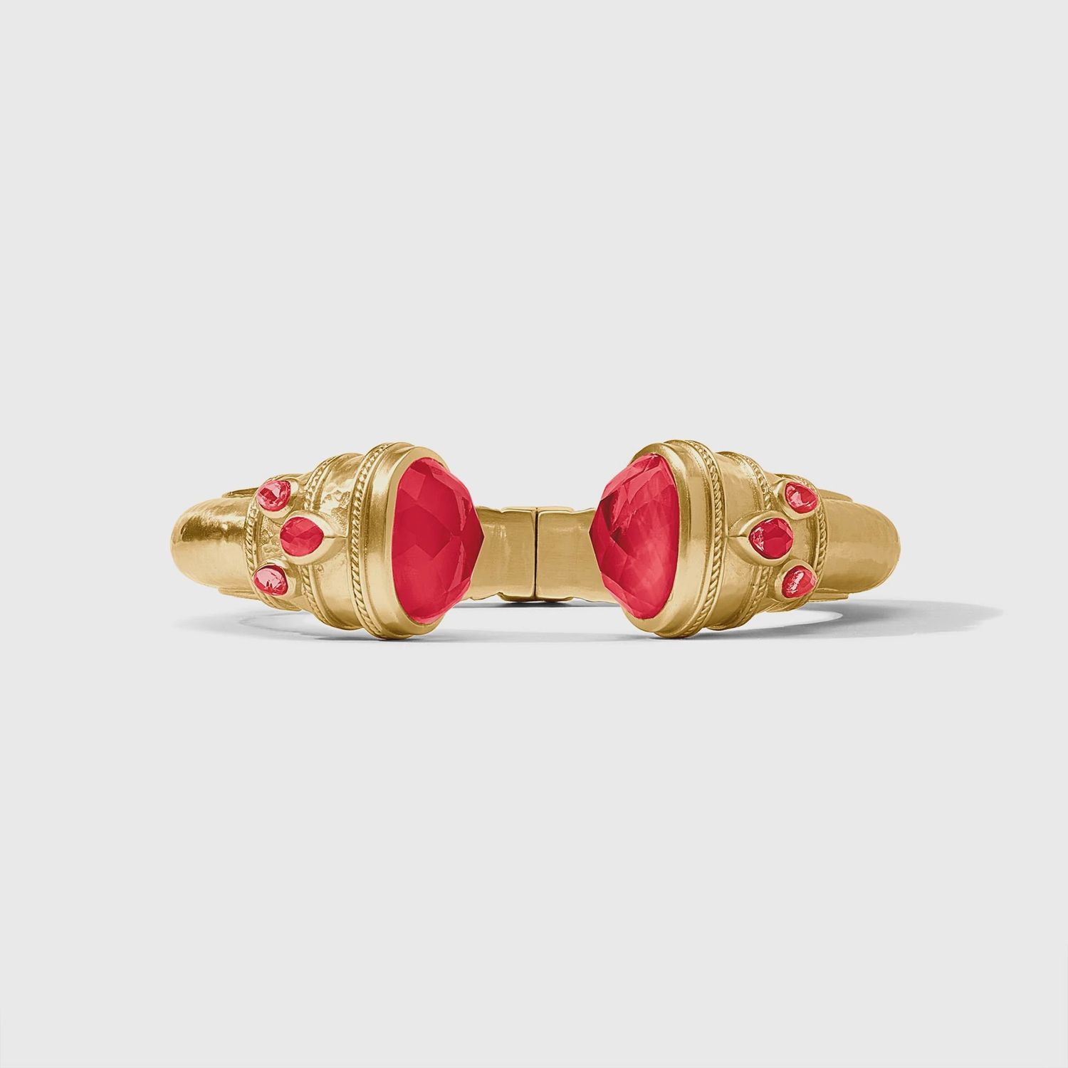 CANNES CUFF IRIDESCENTRUBY RED