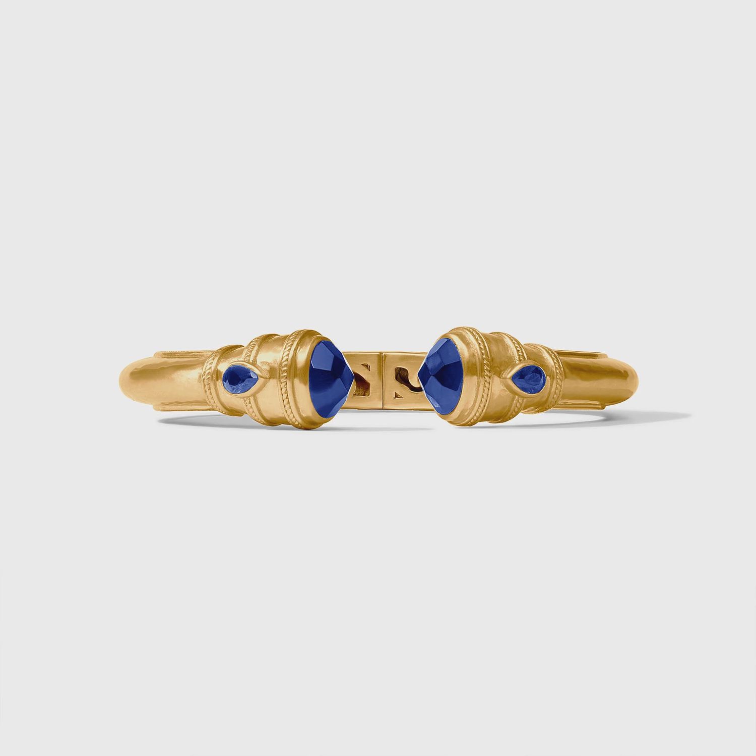 CANNES DEMI CUFF IRIDESCENT SAPPHIRE BLUE