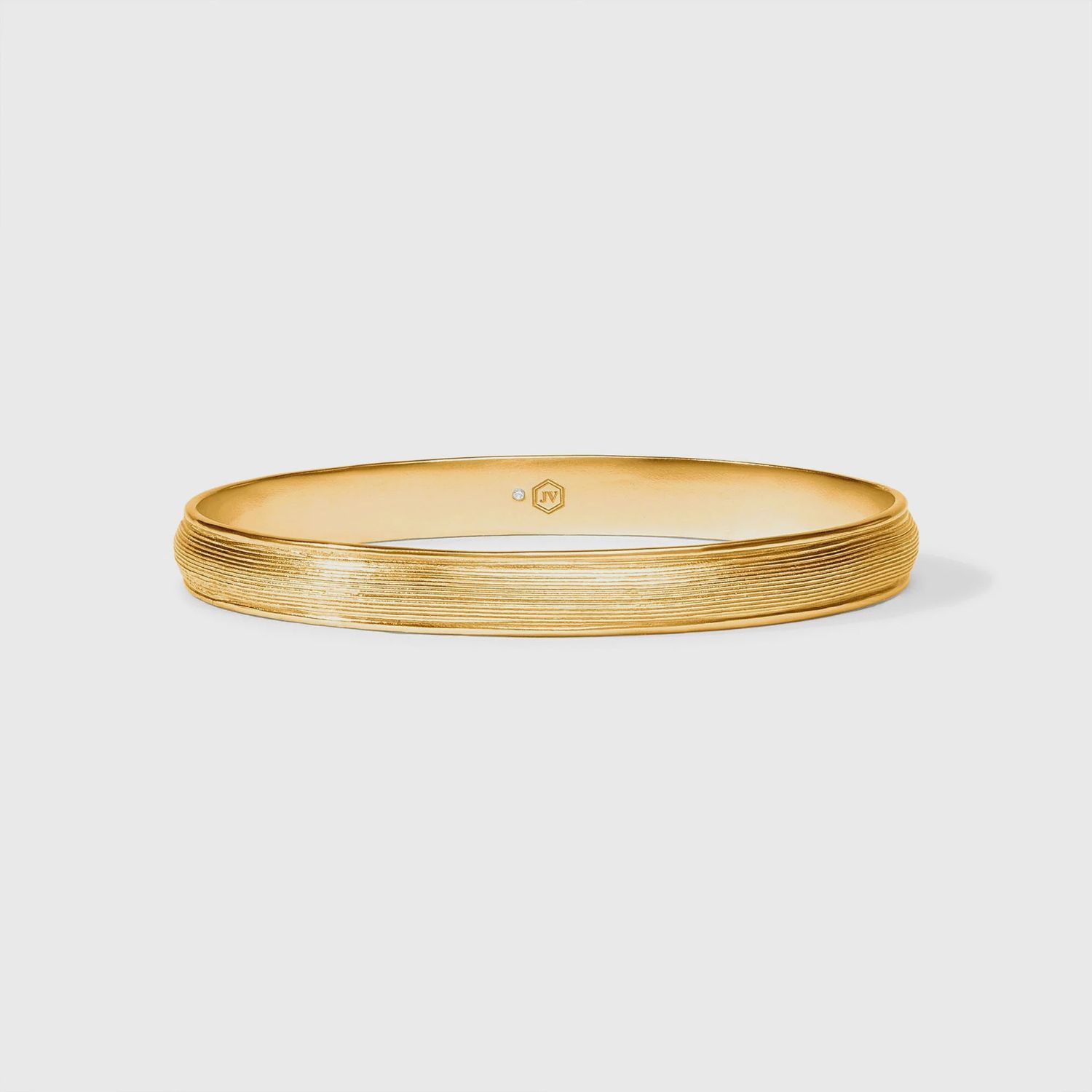 COBBLESTONE STACKING BANGLE GOLD SMALL