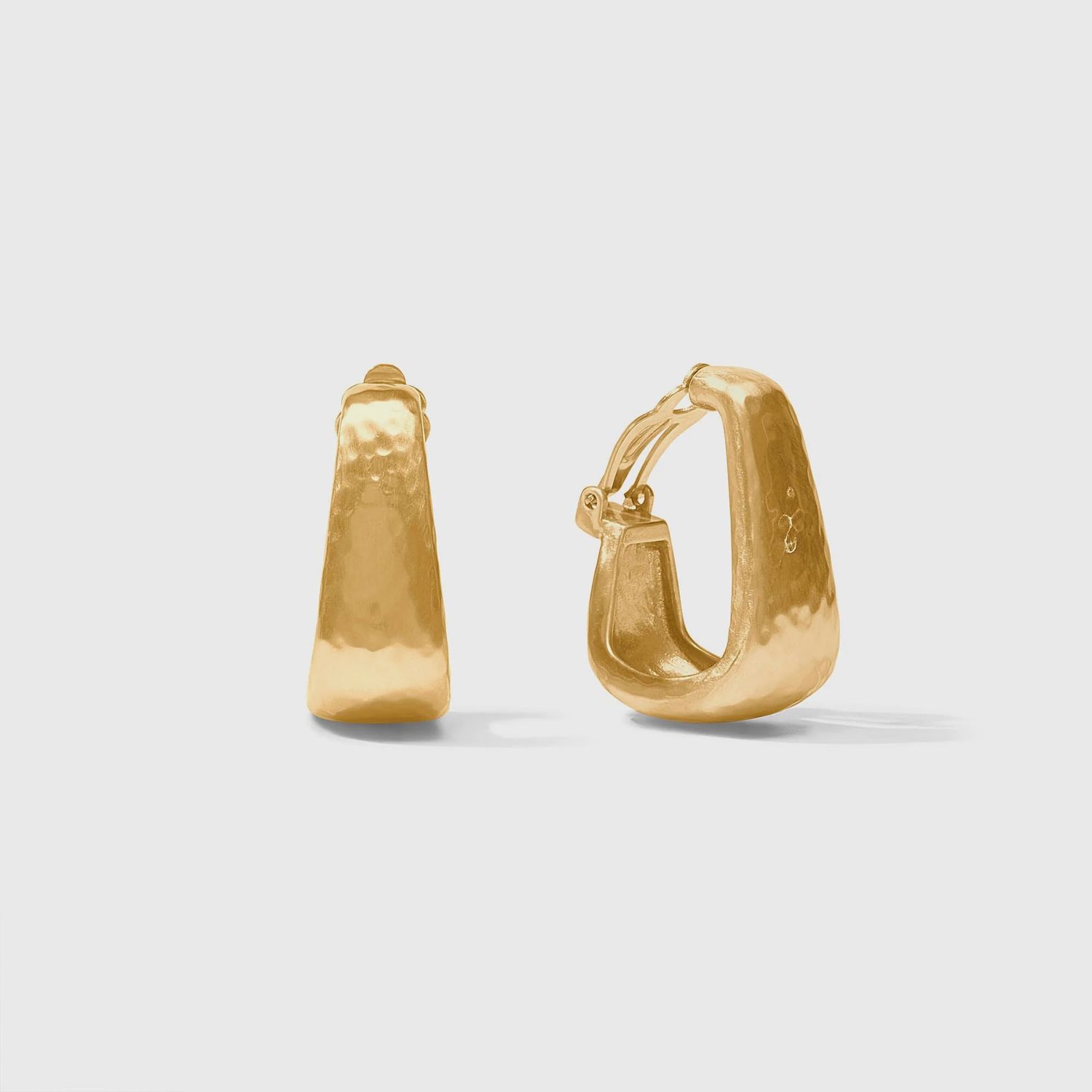 SAHARA HOOP CLIP GOLD EARRING MEDIUM