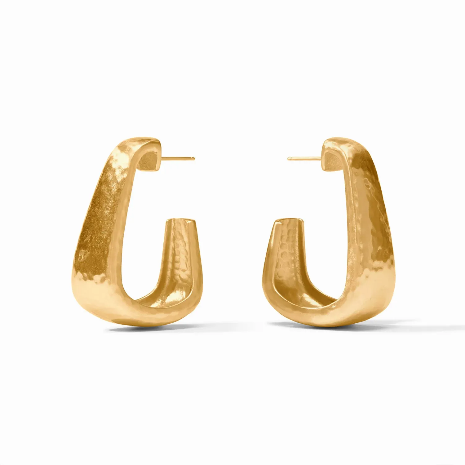 SAHARA HOOP GOLD EARRING LARGE
