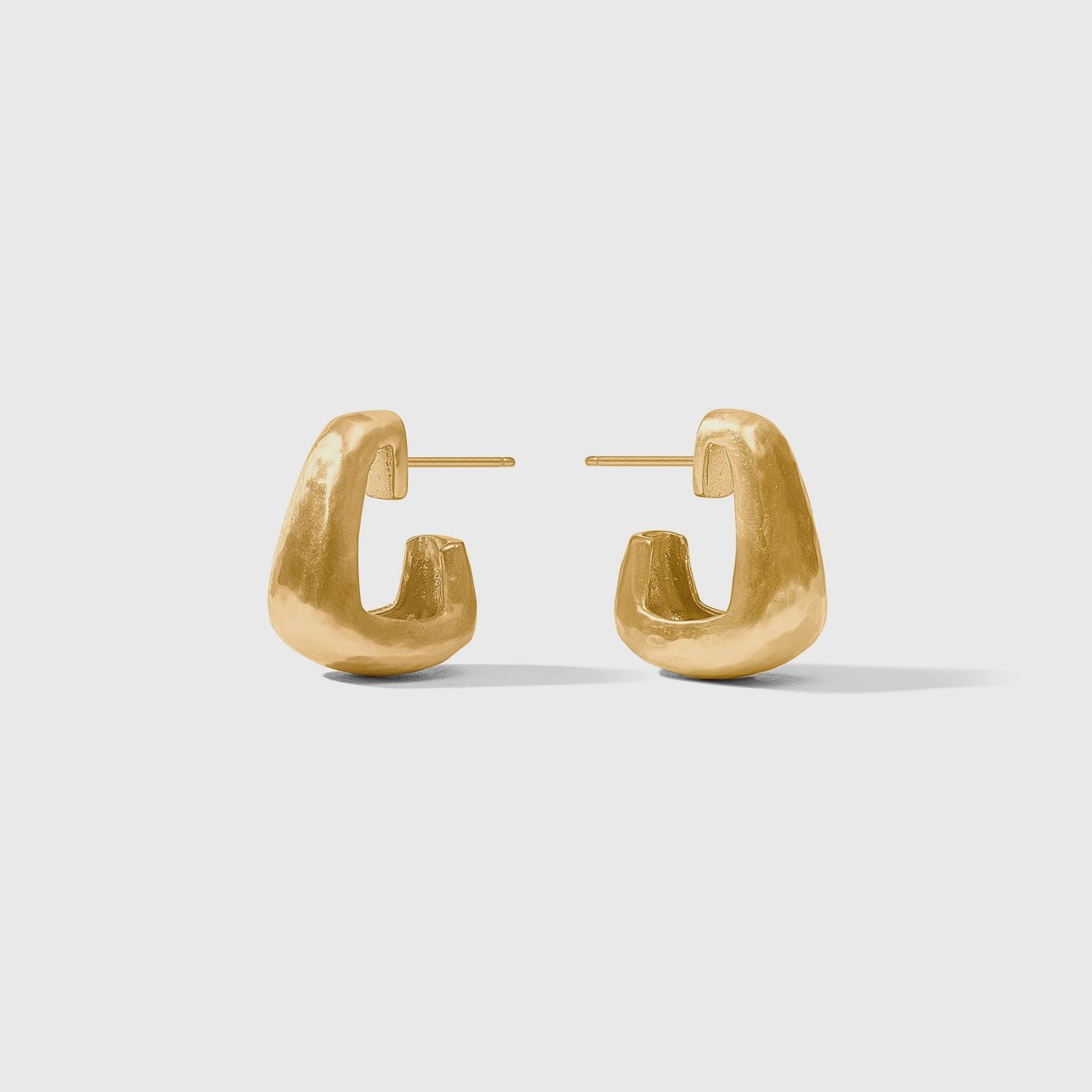 SAHARA HOOP GOLD EARRING MEDIUM