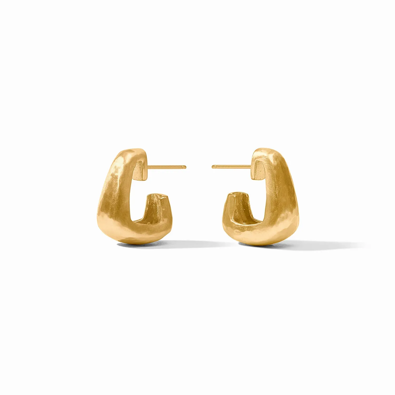 SAHARA HOOP GOLD EARRING SMALL