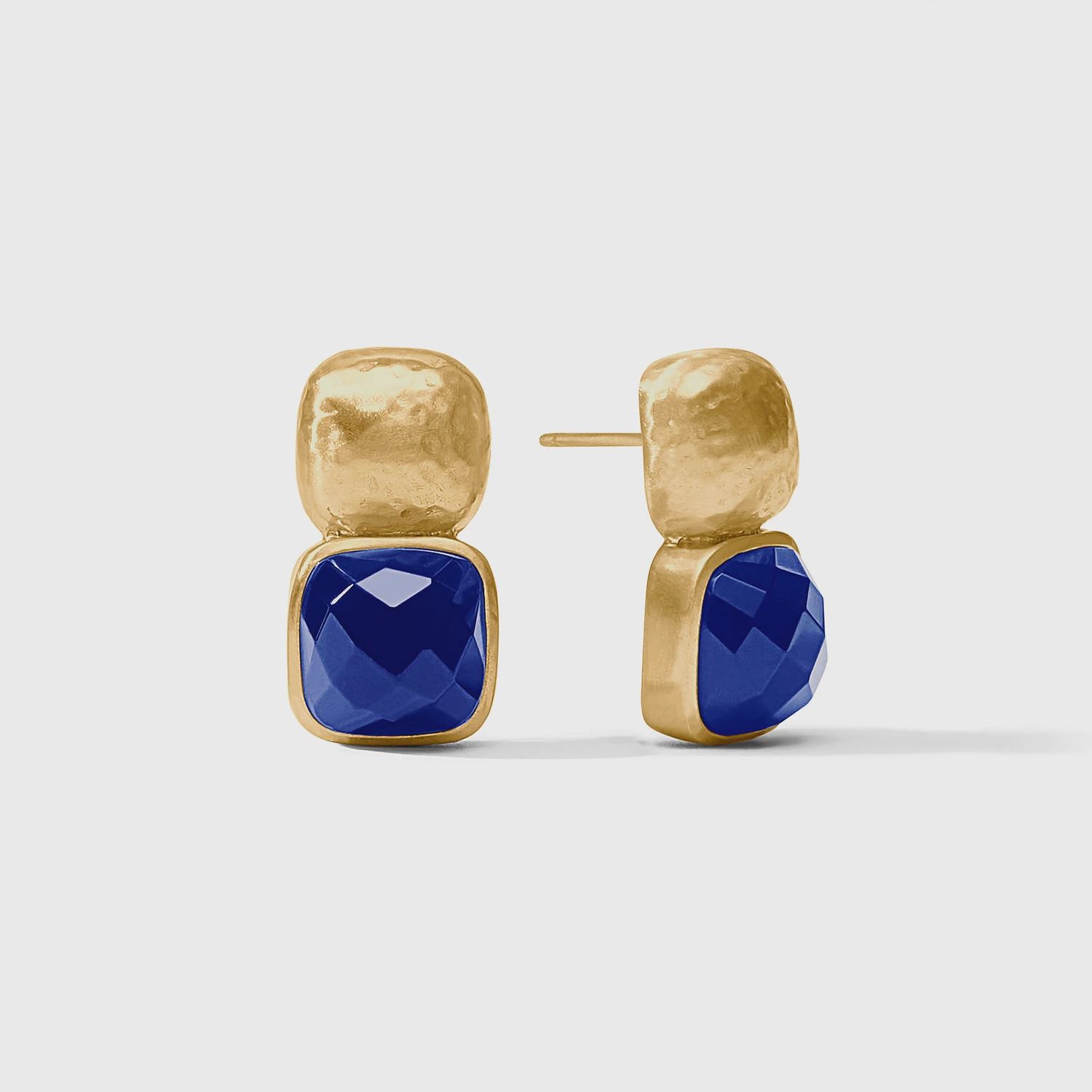 CATALINA EARRING IRIDESCENT SAPPHIRE BLUE