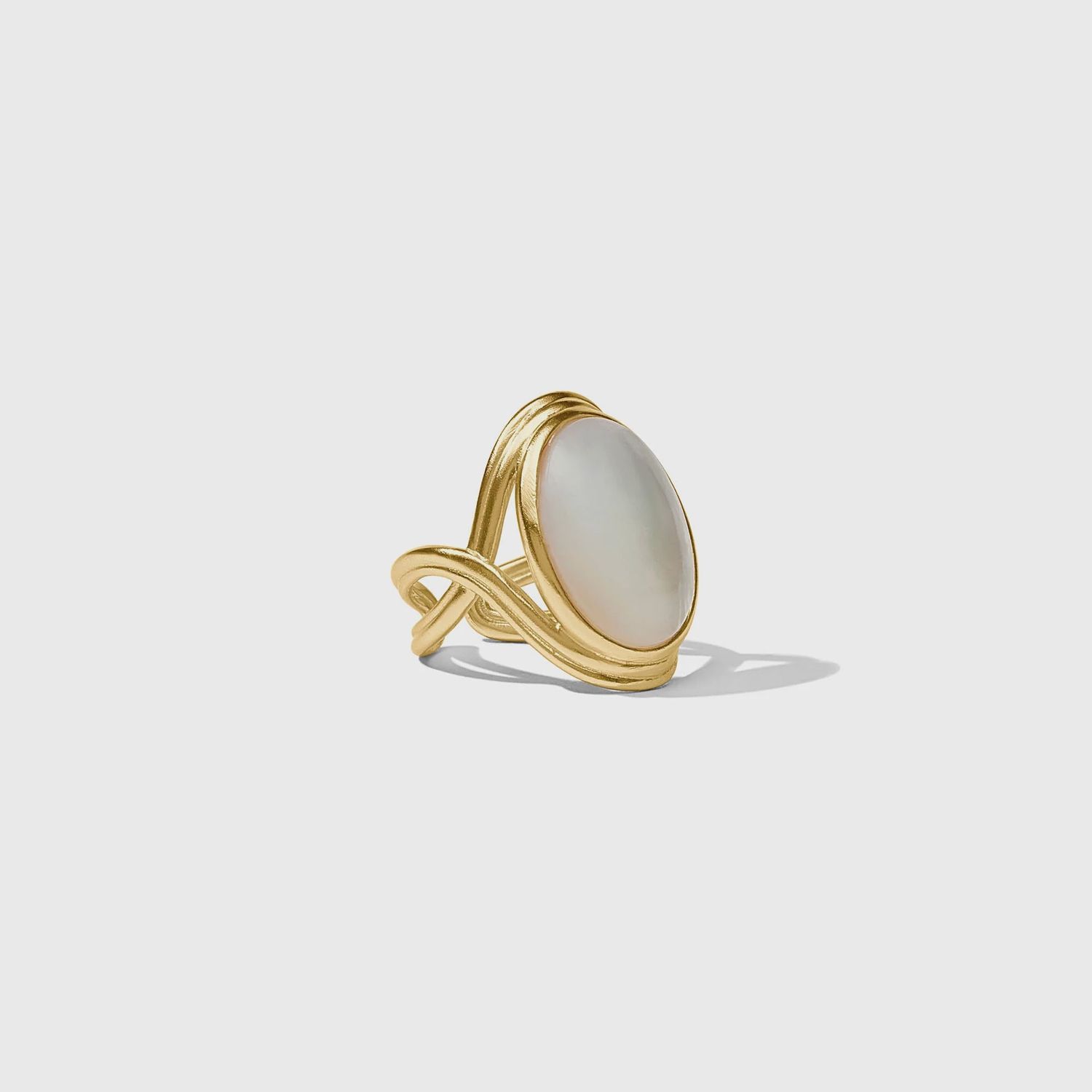 ESSEX STATEMENT GOLD RING MOP 6/7