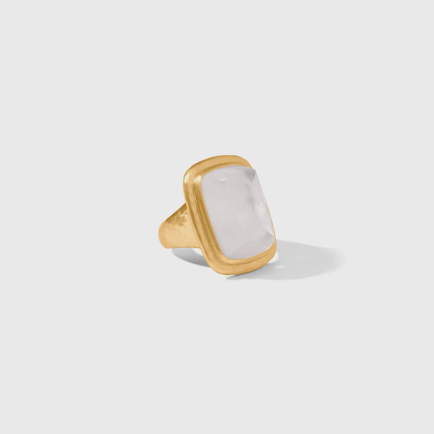 SAHARA STONE GOLD RING CLEAR CRYSTAL 7