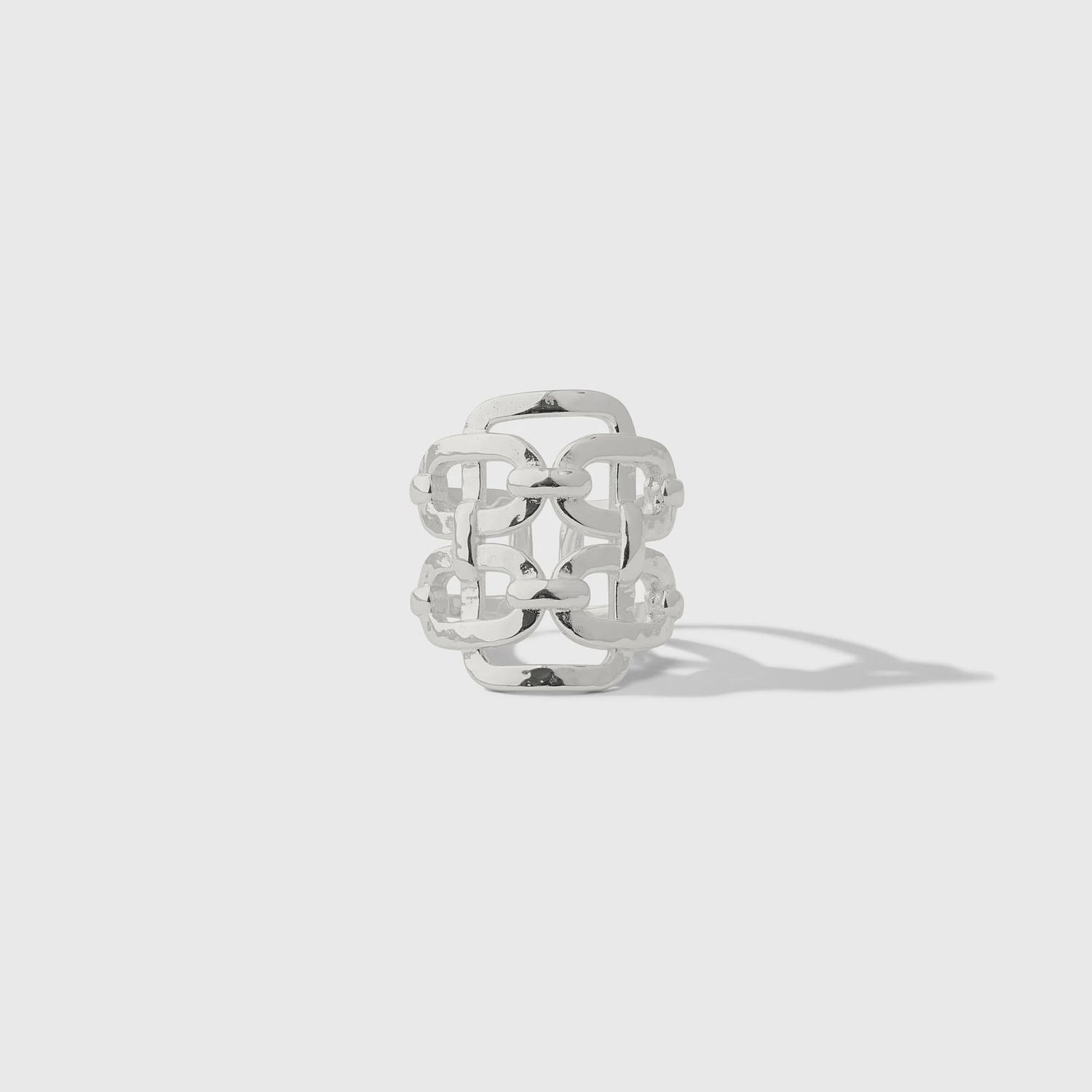 SAHARA STATEMENT SILVER RING