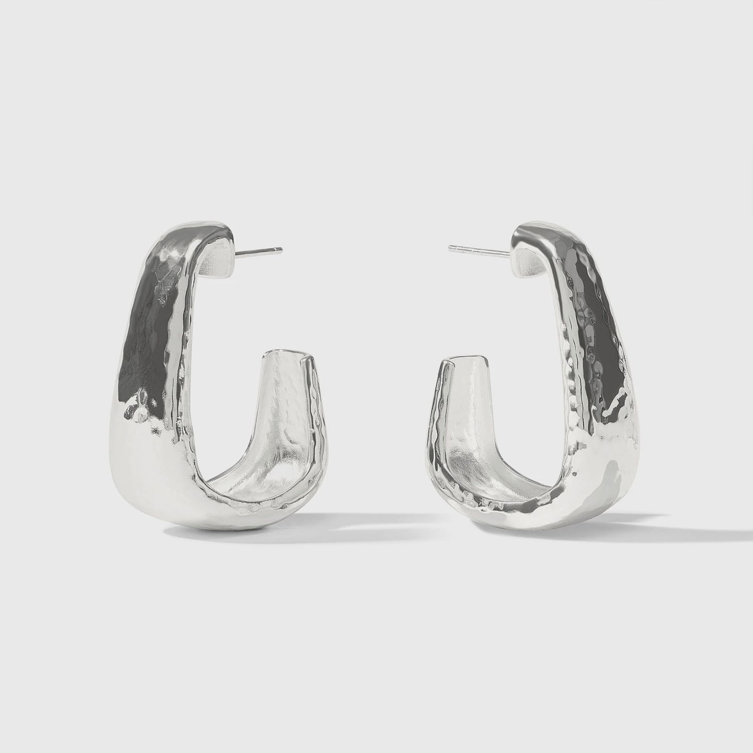 SAHARA SILVER HOOP LARGE