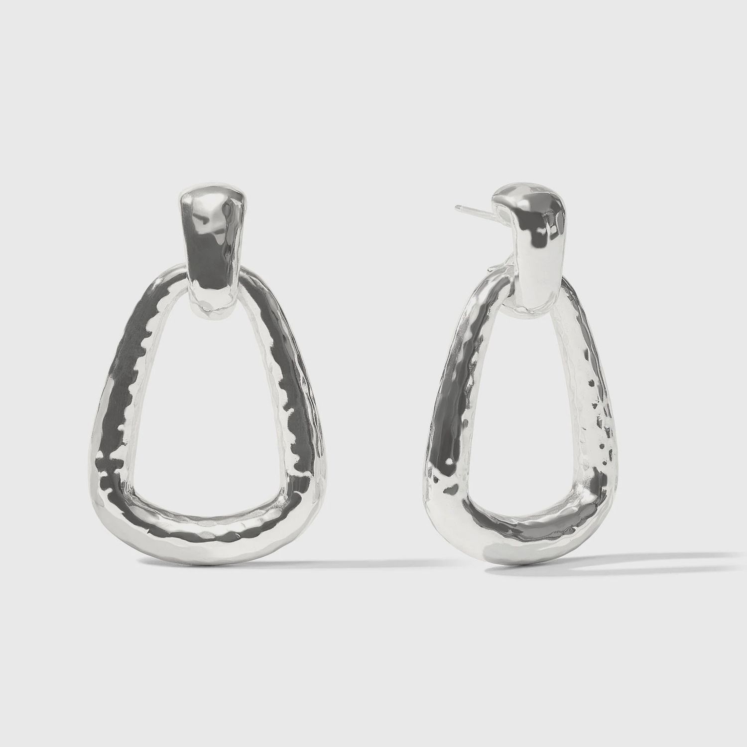 SAHARA SILVER DOORKNOCKER EARRING