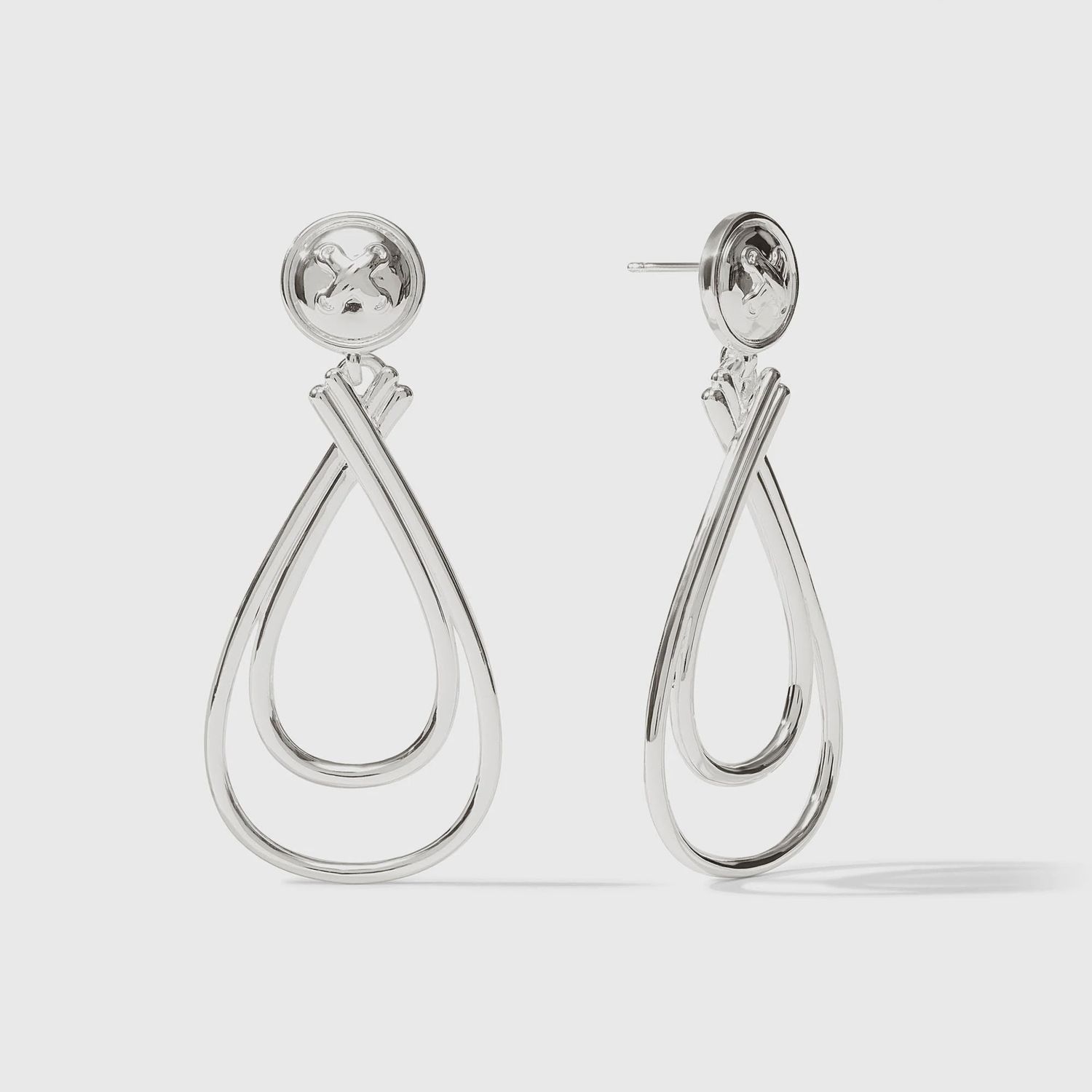 ESSEX SILVER EARRING