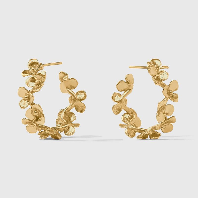 BLOOM GOLD HOOP MEDIUM