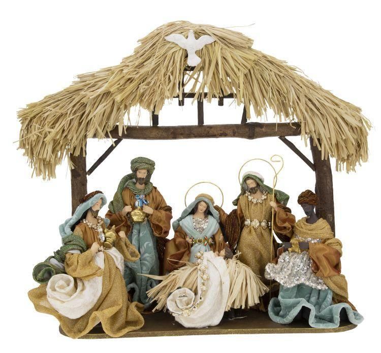 NATIVITY STABLE LARGE 25X21"