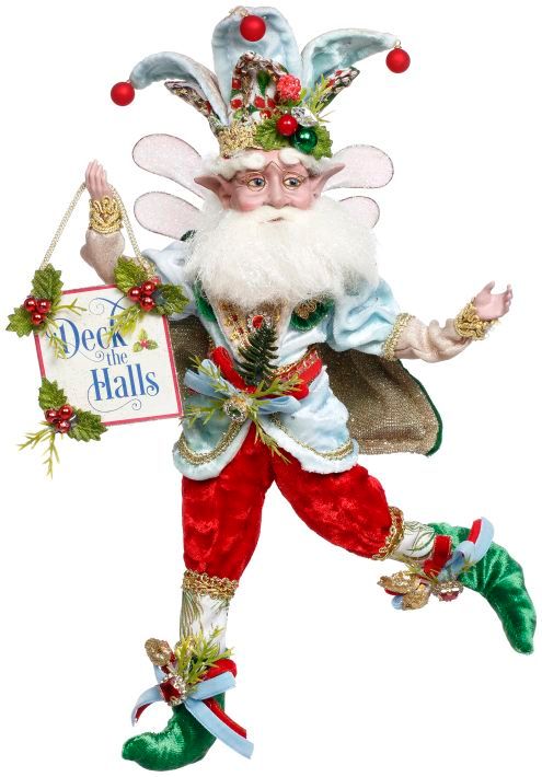 DECK THE HALLS FAIRY SMALL 11"