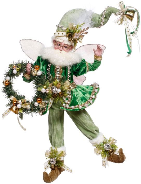 CHRISTMAS WREATH FAIRY MEDIUM 16"