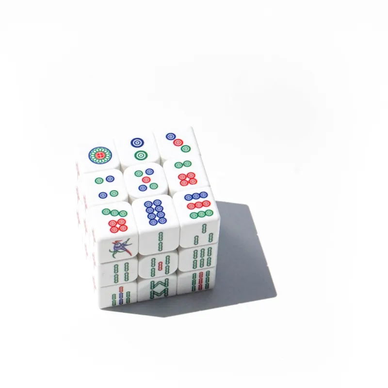 MAHJONG PUZZLE CUBE IN GIFT BOX