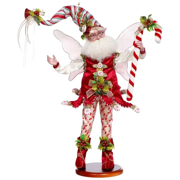 CANDYCANE FAIRY ON BASE 20"