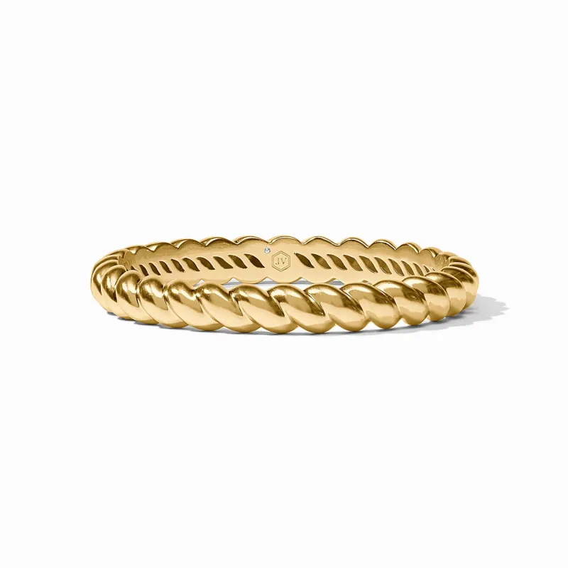 RAVELLO GOLD BANGLE LARGE
