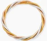 TRILOGY BANGLE MIXED MEDIUM