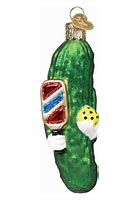 PICKLEBALL PICKLE ORNAMENT