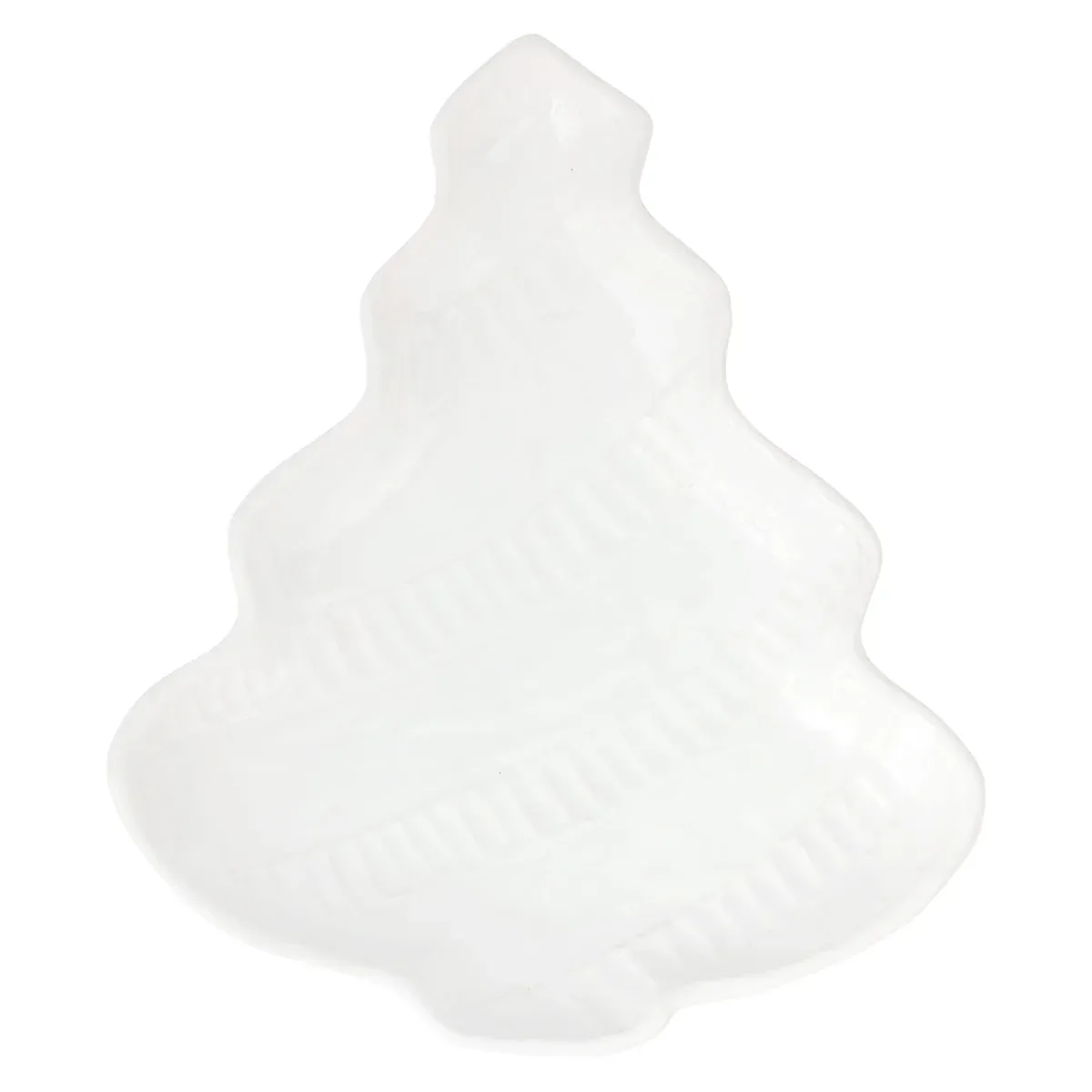 PIETRA NATALE FIGURAL TREE PLATTER