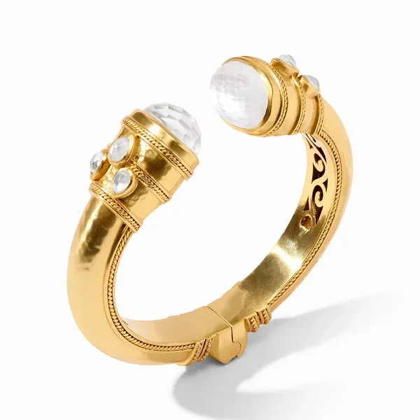 CANNES CUFF CLEAR CRYSTAL