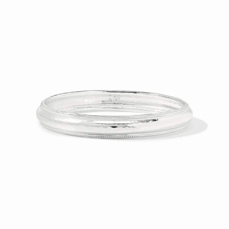 CANNES SILVER BANGLE LARGE