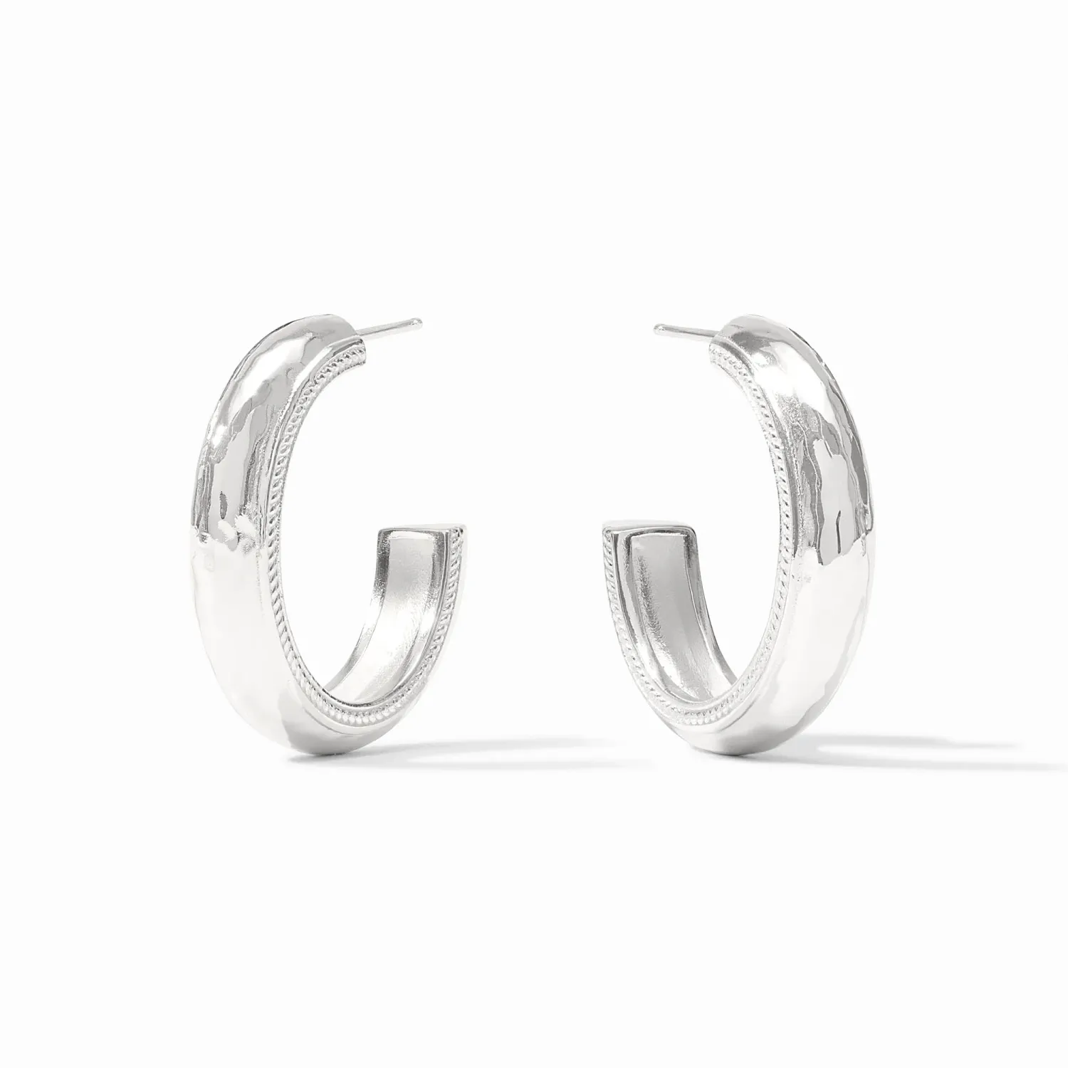 CANNES SILVER HOOP MEDIUM