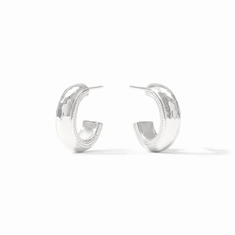 CANNES SILVER HOOP SMALL