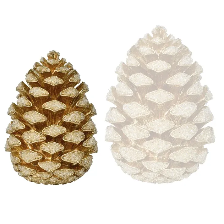 JEWELED PINECONE 8"
