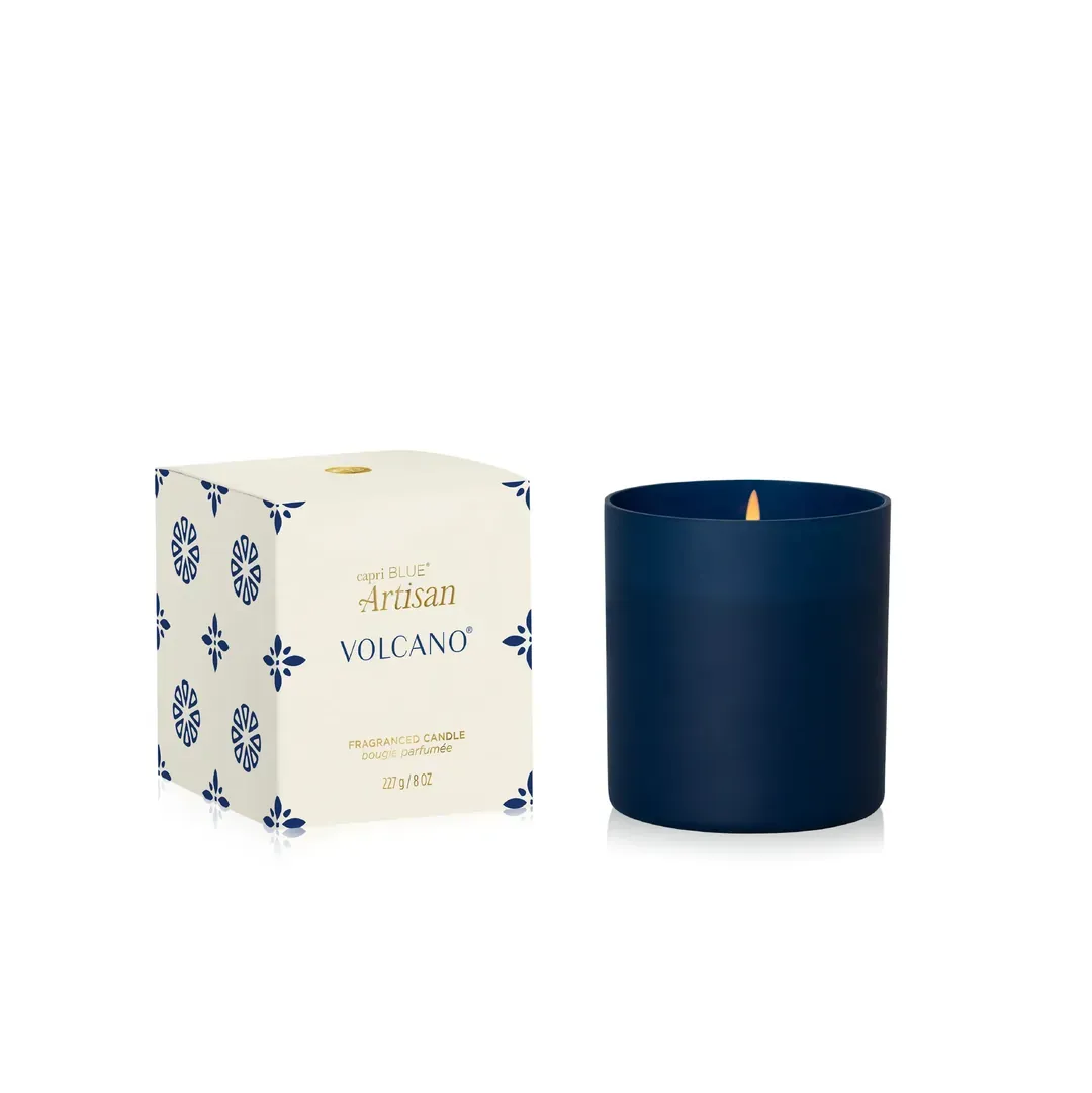 VOLCANO ARTISAN TERRAZZA VELLUTE BOXED TUMBLER CANDLE