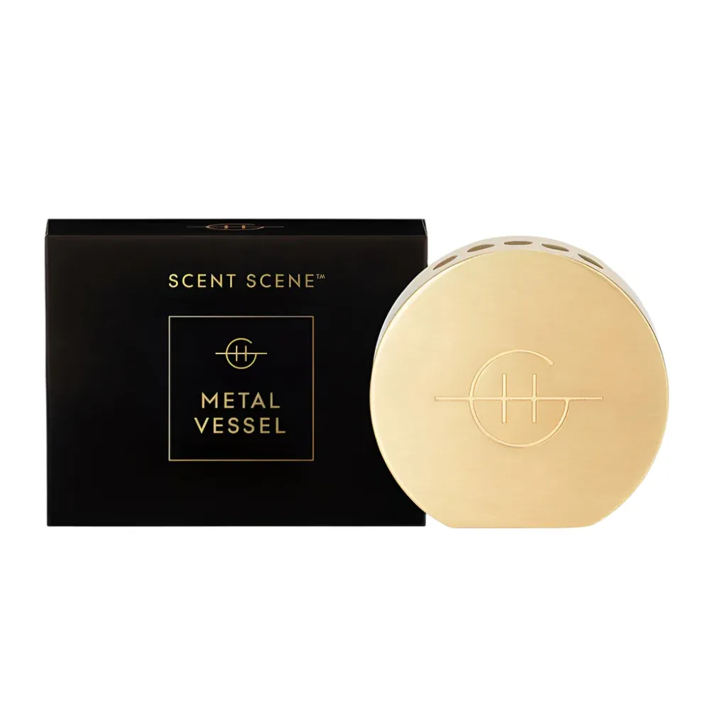 SCENT SCENE METAL VESSEL GOLD