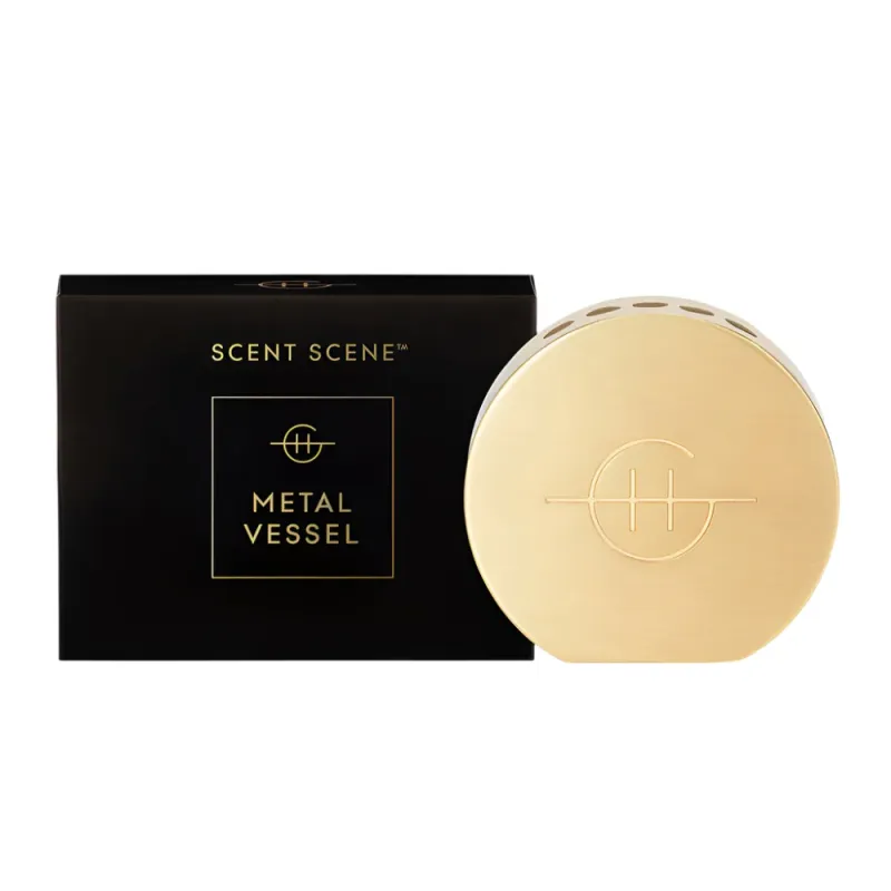 SCENT SCENE METAL VESSEL GOLD