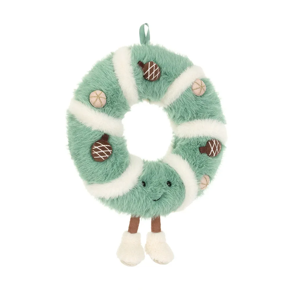 AMUSEABLE PINECONE WREATH