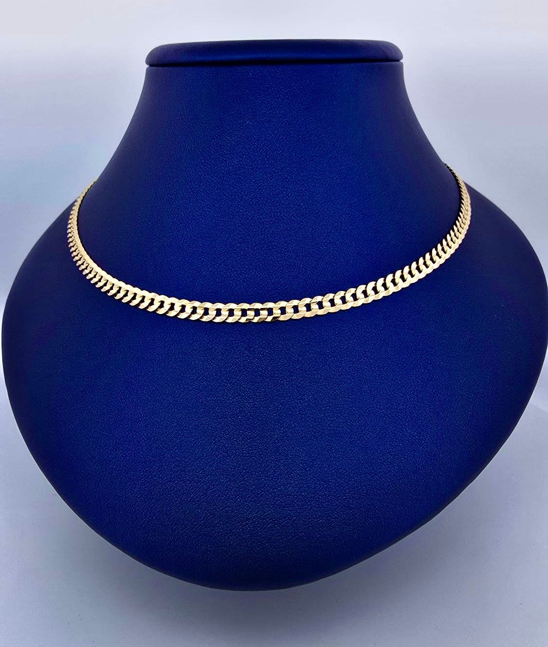 Cadena Corte Filo 10k Dimensiones 18" x 4mm Peso 8.1g DO1016494