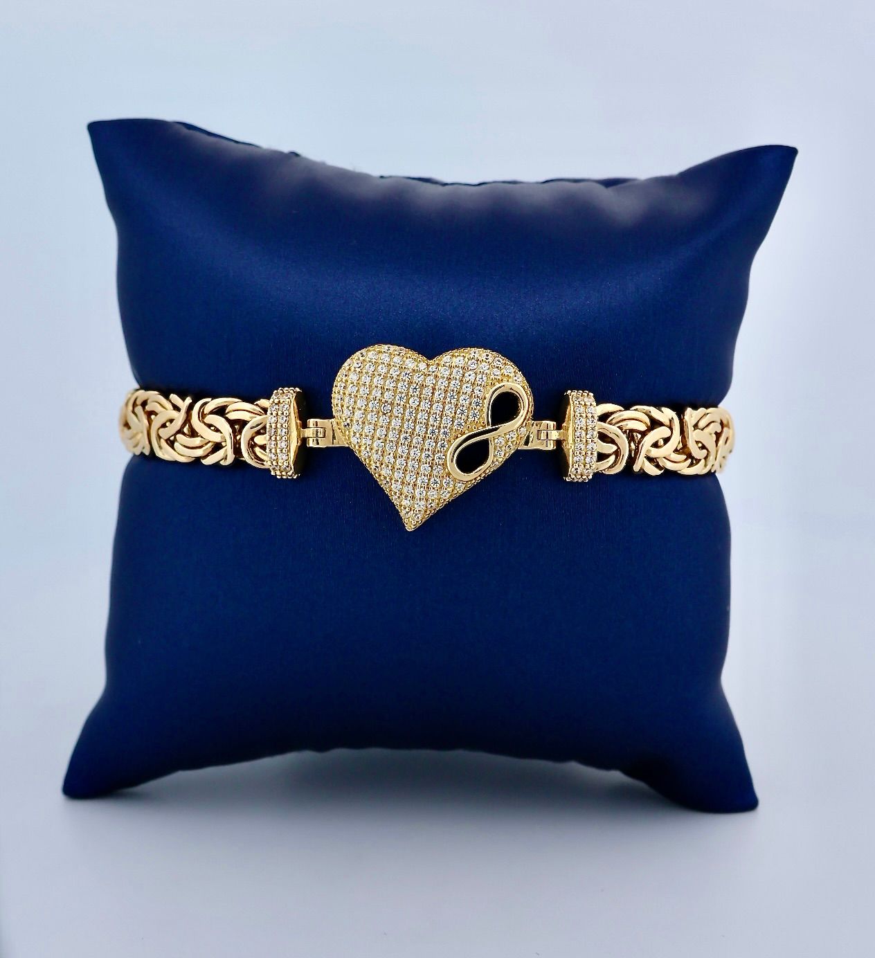 Brazalete de Mujer 10k Size 7.5" x 7mm Peso 10.1g PU100011211