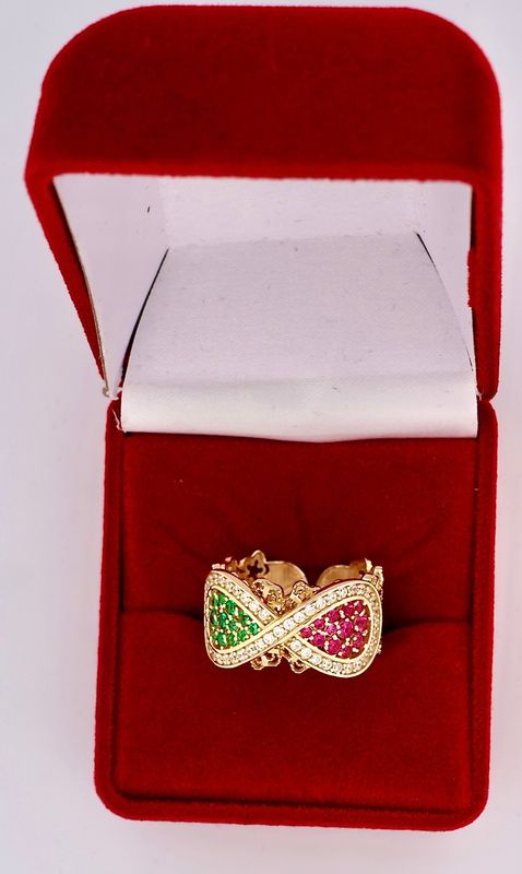 Anillo de Mujer 10k Size 9 Peso 4.5g MU10008417