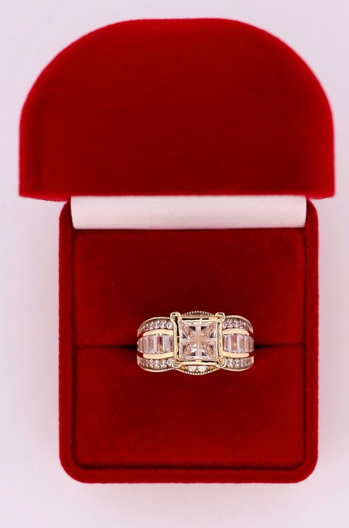 Anillo de Mujer 14k Size 7.5 Peso 7.95g MU10003563