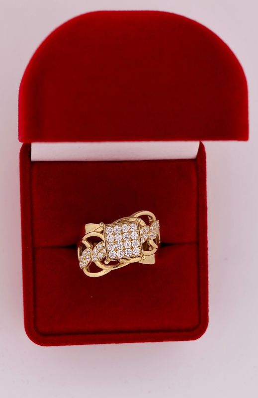 Anillo de Mujer 14k Size 7 Peso 4.2g CO1000197