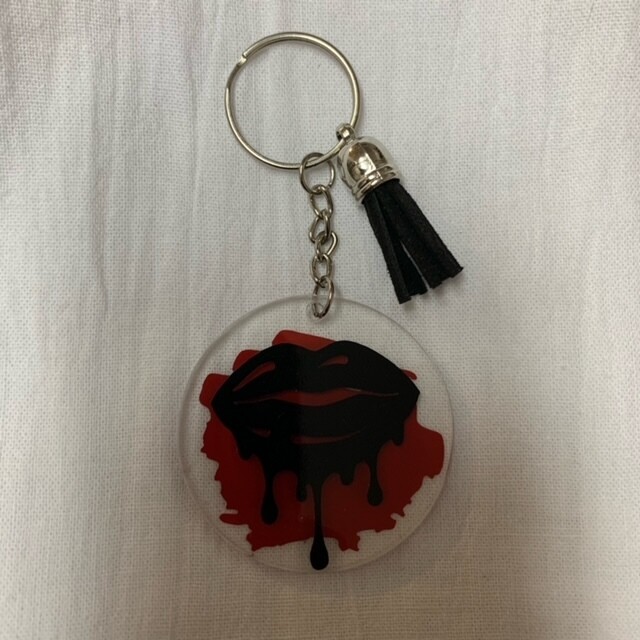 Lips Keychain