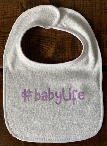 #babylife Bib