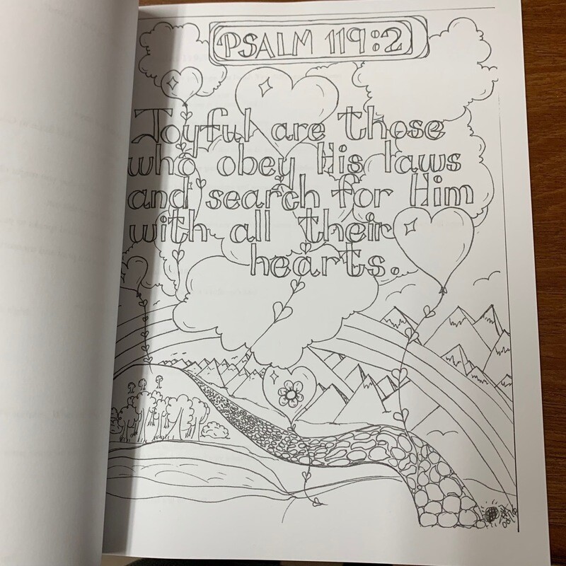 Bible Study/Colouring Book