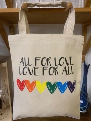 All For Love Love For All Totebag